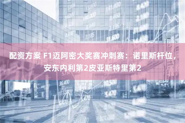 配资方案 F1迈阿密大奖赛冲刺赛：诺里斯杆位，安东内利第2皮亚斯特里第2
